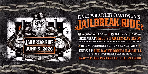 Jailbreak Ride: Party at the Pen East Official Pre-Ride