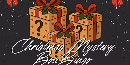 CHRISTMAS MYSTERY BOX BINGO
