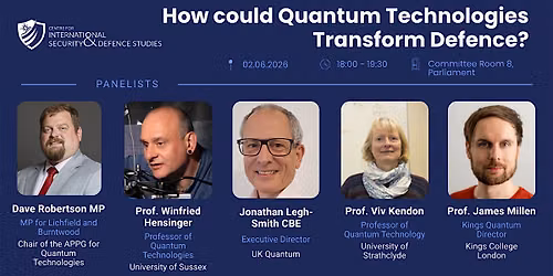 How could Quantum Technologies Transform Defence?