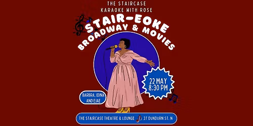 Karaoke with Rose! - Broadway + Movie Songs