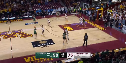 Minnesota Golden Gophers Women's Basketball vs. Kansas Jayhawks