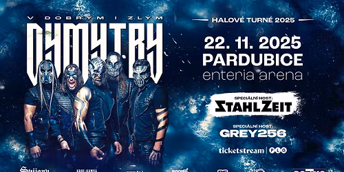 DYMYTRY - V dobr\u00fdm i zl\u00fdm tour 2025 - Pardubice
