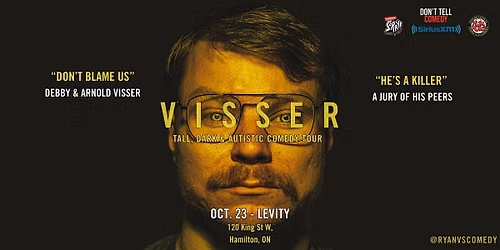 Ryan Visser "Tall Dark & Autistic Comedy Tour" Live @ Levity