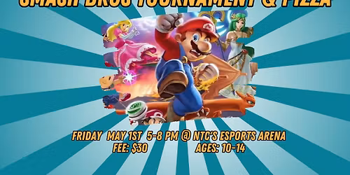 Smash Bros Tournament & Pizza Party