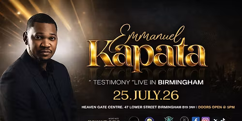 "Testimony" -  Emmanuel Kapata