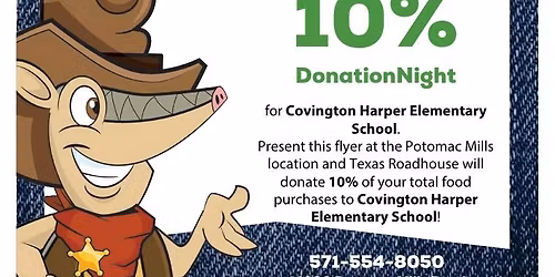 Texas Roadhouse Spirit Night