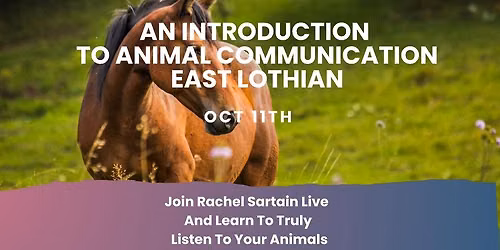 An Introduction to Animal Communication - East Lothian