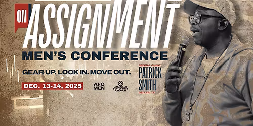 ON ASSIGNMENT: Mens Conference