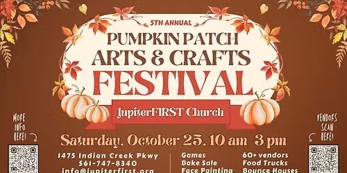5th Annual Pumpkin Patch Arts & Crafts Festival
