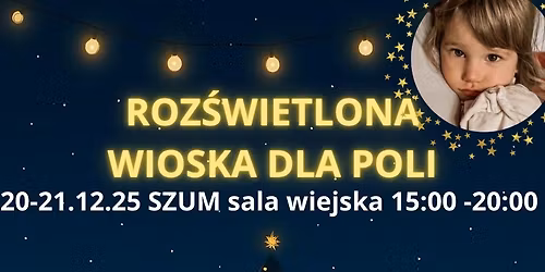 Roz\u015bwietlona wioska dla Poli choruj\u0105cej na zesp\u00f3\u0142 Retta