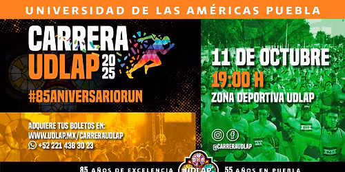 85 Aniversario Run - Carrera UDLAP 2025
