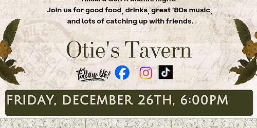 HILLIARD GEN X ALUMNI GATHERING