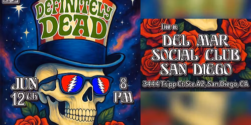 Definitely Dead Live at Del Mar Social in San Diego CA
