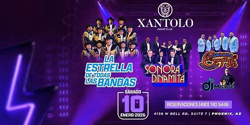 LA ESTRELLA DE TODAS LAS BANDAS, SONORA DINAMITA & MAS