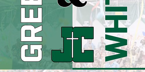 Green & White Fall Sports Celebration