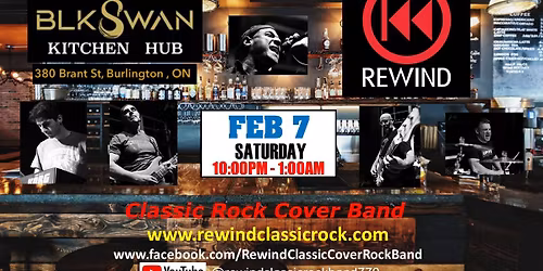 REWIND at the Black Swan Kitchen Hub Downtown Burlington
