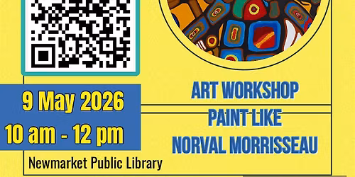 Paint Like Norval Morrisseau Spirit & Symbol -  Art Workshop for Adults