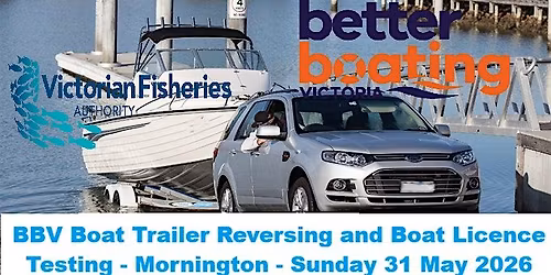 BBV Boat Trailer Reversing and Boat Licence Train & Test-Mornington