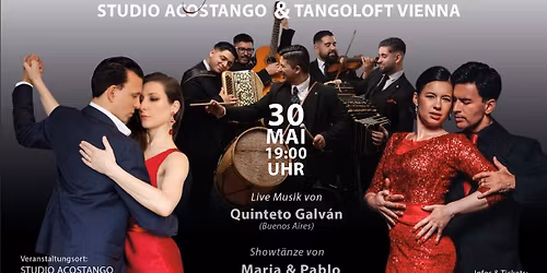Konzert & Milonga de los Maestros \u2022 Quintetto Galv\u00e1n LIVE!
