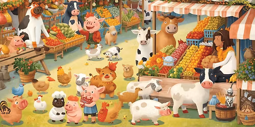 \ud83d\ude9c Farm Night at The Market!