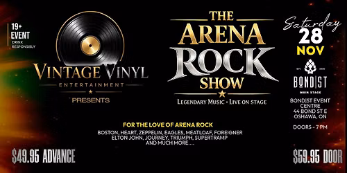 The Arena Rock Show - Presented by Vintage Vinyl Entertainment