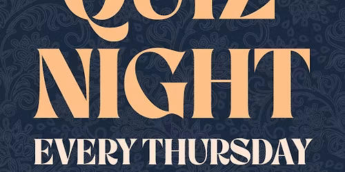 Our FIRST Quiz Night