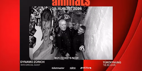 THE ANIMALS with Special Guest CARL SENTANCE, former voice of NAZARETH