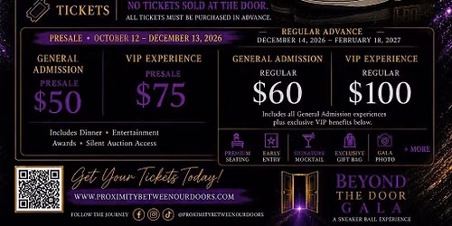 Beyond The Door Sneaker Ball Gala