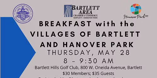 Breakfast with the Villages of Bartlett and Hanover Park