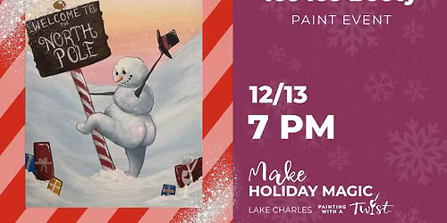 Paint & Sip! Ice Ice Booty