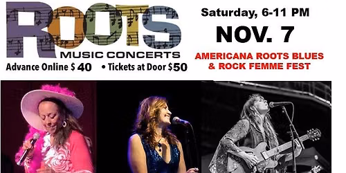 Americana Roots Blues & Rock Femme Fest @ the Gas House Dance Hall