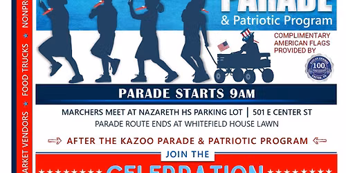Annual July 4th Nazareth Kazoo Parade