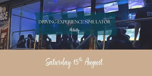 DRIVING EXPERIENCE SIMULATOR - Customers Only