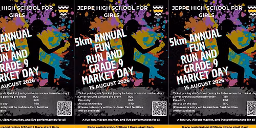 FUN RUN and MARKET DAY