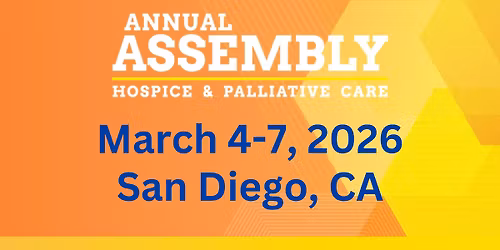 Annual Assembly of Hospice and Palliative Care