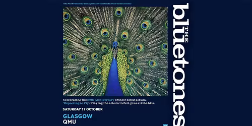 *SOLD OUT* The Bluetones | QMU, Glasgow  - Expecting To Fly 30th Anniversary Tour
