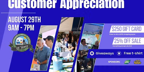 Customer Appreciation Sale