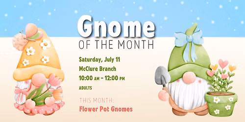 Gnome of the Month: Flower Pot Gnome