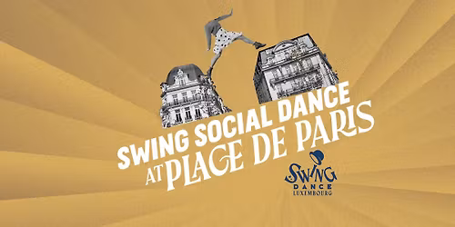 Outdoor social dance at Place de Paris
