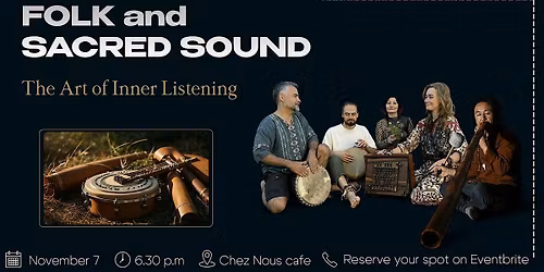 Folk & Sacred Sound: The Art of Inner Listening (Ashland)