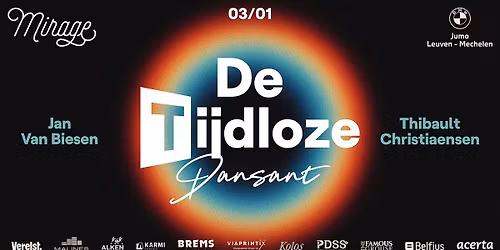 SOLD OUT De Tijdloze Dansant | Jan Van Biesen | Thibault Christiaensen
