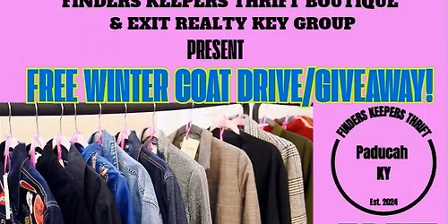 2ND EDITION - FREE WINTER COAT DRIVE\/GIVEAWAY EVENT