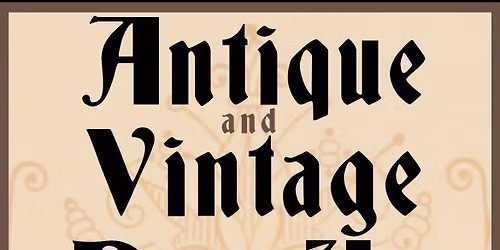 Antiques & Vintage Pop Up!
