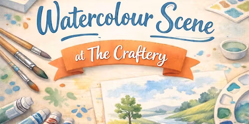 Complete Beginners Water Colour Scene \ud83c\udfa8\ud83c\udf04