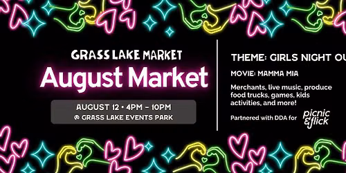 Grass Lake Market - August