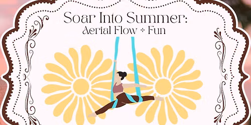 Soar Into Summer with Aerial Yoga\ud83c\udf1e