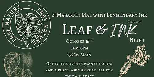 Leaf & Ink at Free Nature