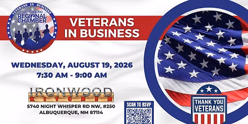 Veteran in Business Meeting