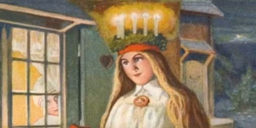 St. Lucia\u2019s Day Procession with Merulae