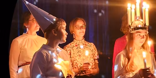 St. Lucia\u2019s Day Procession with Merulae